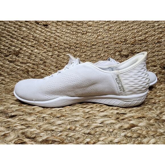 Skechers Women's Newbury St-Lightly Sneaker White Comfort Shoes Size 8.5 - Picture 6 of 10